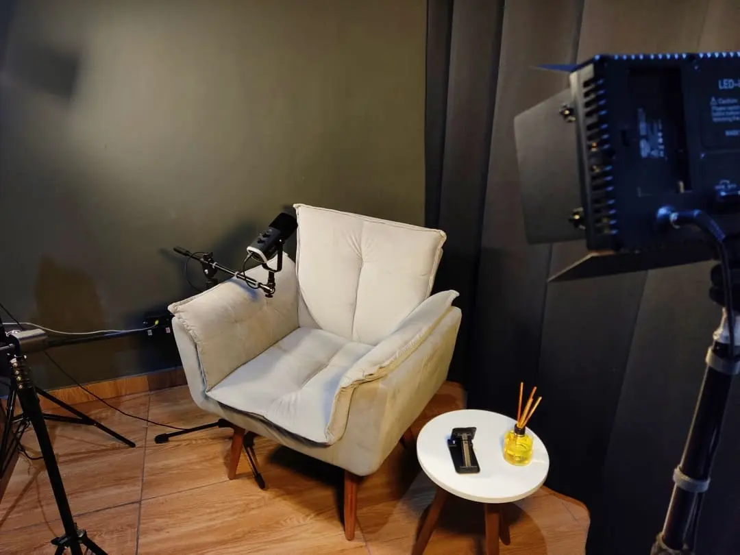 Gravações de Podcast